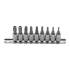 Jeu de Douilles et Embouts 6,3 mm (1/4 ) Profil T Torx T10-T50 - 9 Pièces - Précision et Polyvalence - BGS