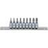 Jeu de Douilles et Embouts 6,3 mm (1/4) - Profil Torx T10-T50, 9 pcs - Précision et Polyvalence - D-Work