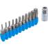 Jeu de Douilles et Embouts 6,3 mm (1/4) - Profil Torx T10-T50, 9 pcs - Précision et Polyvalence - D-Work