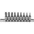Jeu de Douilles et Embouts 6,3 mm (1/4 ) - Profil Torx T10-T50, 9 Pièces - Précision et Polyvalence - BGS