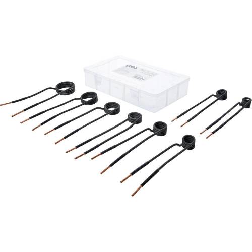 Jeu de 8 Bobines d Induction Droites - Pour Dispositif Chauffage par Induction Art. 2169, 3390, 3391 - Haute Performance e - BGS