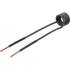Bobine d'Induction Coudée 25 mm 90 deg. - Pour Appareils Chauffage Induction Art 2169, 3390, 3391 - Haute Performance - D-Work