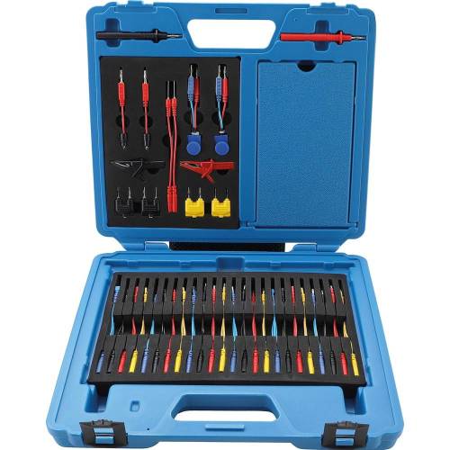 Jeu de Câbles et Pointes de Mesure 92 Pièces - Accessoires de Test Électrique - Précision et Fiabilité - BGS