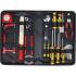 Jeu d Outils 23 pcs - Coffret Compact 23 pcs - Polyvalent et Pratique, Acier, Pro - D-Work