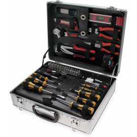 Jeu d Outils dans Malette Aluminium 129 pièces - Complet et Robuste - BGS