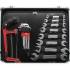Jeu d Outils dans Malette Aluminium 129 pièces - Complet et Robuste - BGS