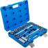 Coffret de Douilles 12,5 mm (1/2 ) - 27 Pièces en Pouces - Polyvalence et Robustesse - BGS