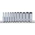 Jeu de Douilles Six Pans Longues 4-13 mm - 11 Pièces - Acier Résistant - Précision et Durabilité - BGS
