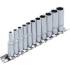 Jeu de Douilles Six Pans Longues 4-13 mm - 11 Pièces - Acier Résistant - Précision et Durabilité - BGS