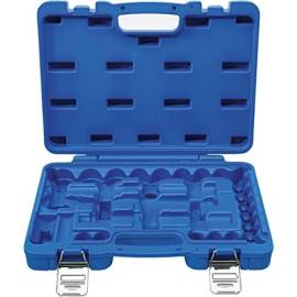 Valise Vide 2224 - 29,2 x 9,3 x 49,6 cm - Légère et Robuste - Rangement Pratique, Plastique, Pro - D-Work