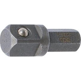 Adaptateur à Cliquet pour Embouts 8 mm - Mâle 10 mm, 30 mm - Acier, Résistant et Pratique, Zones Difficiles - D-Work