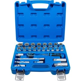 Coffret de Douilles à Profil Ondulé 10 mm (3/8 ) - 26 Pièces - Polyvalence et Précision - BGS