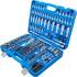 Coffret de Douilles Gear Lock 192 pièces - 6,3 mm (1/4 ), 10 mm (3/8 ), 12,5 mm (1/2 ) - Acier, Système Gear Lock - Polyva - BGS
