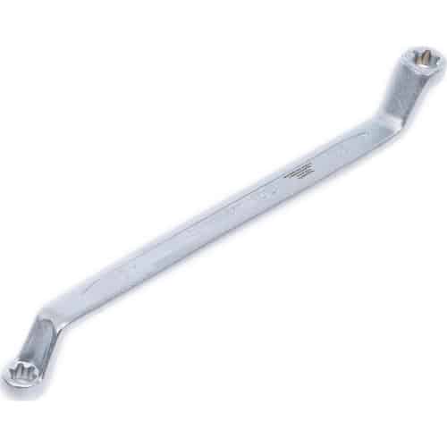 Clé Polygonale Double Embouts Profil E10 x E12 - 21x21x208 mm - Acier Résistant - Précision et Durabilité - BGS