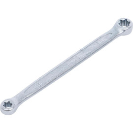 Clé Polygonale Double Embouts Profil E6 x E8 - 11 cm - Acier Résistant - Précision et Durabilité - D-Work