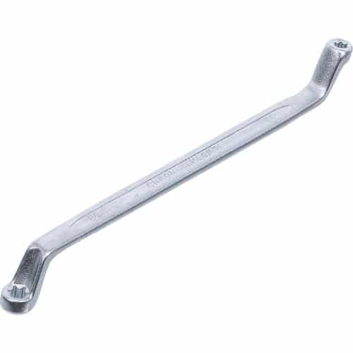 Clés Polygonales Doubles Coudées E6 x E8 - Acier Résistant - Précision et Confort d Utilisation - BGS