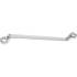 Clé Polygonale Double Embouts Coudées E20 x E24 - 33 cm, 6 mm l., 3.7 cm H. - Acier Résistant - Précision et C - D-Work