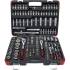 Coffret de Douilles 172 Pièces - 6,3 mm (1/4 ), 10 mm (3/8 ), 12,5 mm (1/2 ) - Acier Résistant - Ensemble Complet pour Bri - BGS
