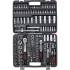 Coffret de Douilles 172 pcs - 6,3 mm (1/4), 10 mm (3/8), 12,5 mm (1/2) - Acier Résistant - Ensemble Complet pour Bri - D-Work