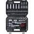 Coffret de Douilles 108 pcs 6,3 mm (1/4) et 12,5 mm (1/2) - Acier Résistant - Polyvalence et Durabilité - D-Work