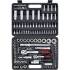 Coffret de Douilles 108 pcs 6,3 mm (1/4) et 12,5 mm (1/2) - Acier Résistant - Polyvalence et Durabilité - D-Work