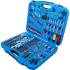 Coffret de Douilles Gear Lock 218 pcs - 6,3 mm (1/4), 10 mm (3/8), 12,5 mm (1/2) - Acier, Système Gear Lock - Polyva - D-Work