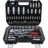 Coffret de Douilles 94 pcs 6,3 mm (1/4) et 12,5 mm (1/2) - Acier Résistant - Polyvalence et Durabilité - D-Work