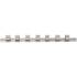 Rail pour Douilles 7 Clips 12,5 mm (1/2 ) - Acier, 21x23x209 mm - Fixation Pratique et Solide - BGS