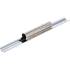 Rail pour Douilles 7 Clips 12,5 mm (1/2 ) - Acier, 21x23x209 mm - Fixation Pratique et Solide - BGS