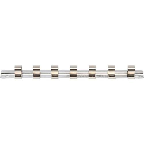 Rail pour Douilles 7 Clips 10 mm (3/8 ) Fixation Pratique et Sécurisée - BGS