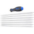 Jeu de Tournevis 8 pcs - Lames Changeables Profil T et TS - Précision et Polyvalence - D-Work