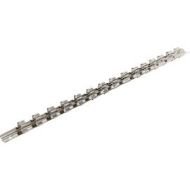 Rail pour Douilles 15 Clips 10 (3/8\) - Acier, 41,3 cm - Organisation et Accessibilité Facile - D-Work