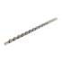 Rail pour Douilles 15 Clips 10 (3/8\ ) - Acier, 41,3 cm - Organisation et Accessibilité Facile - BGS