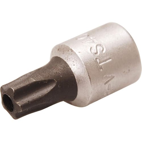 Douille à Embouts 6,3 mm (1/4) Profil TS Torx Plus - Perçage TS40 - Précision et Fiabilité, Acier - D-Work