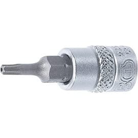 Douille à Embouts 6,3 mm (1/4 ) Profil T Torx - Perçage T10 - Précision et Compatibilité - BGS