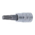 Douille à Embouts 6,3 mm (1/4 ) Profil T Torx avec Perçage T15 - Précision et Durabilité - BGS