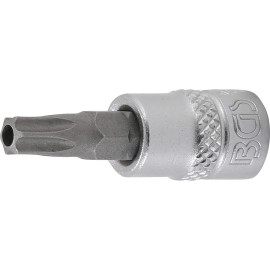 Douille à Embouts 6,3 mm (1/4 ) Profil T Torx avec Perçage T30 - Acier Résistant - Précision et Durabilité - BGS