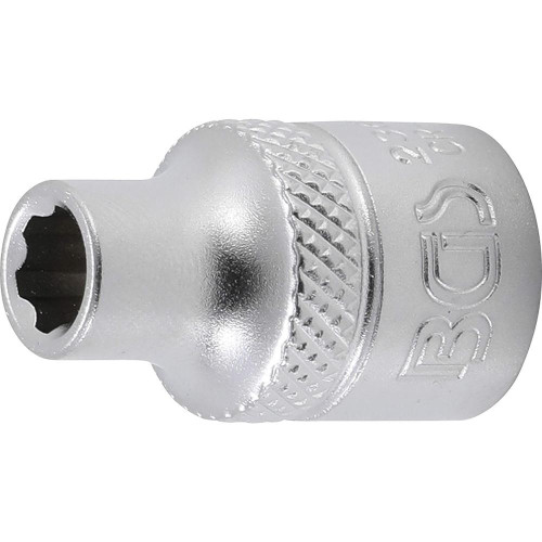 Douille pour Clé Super Lock 10 mm (3/8) - 6 mm - Précision et Robustesse, Acier, Cliquet 3/8 - D-Work