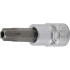 Douille à Embouts 6,3 mm (1/4) Profil T Torx T40 - Perçage Pratique, Acier, Cliquet 1/4 - D-Work