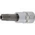 Douille à Embouts 6,3 mm (1/4) Profil T Torx T40 - Perçage Pratique, Acier, Cliquet 1/4 - D-Work