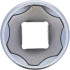 Douille pour Clé Super Lock 10 mm (3/8) - 19 mm - Précision et Robustesse, Acier, Pro - D-Work