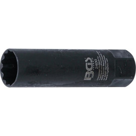 Douille de Bougie Six Pans 10 mm (3/8\ ) - 14 mm Longueur - Acier Résistant - Précision et Durabilité - BGS