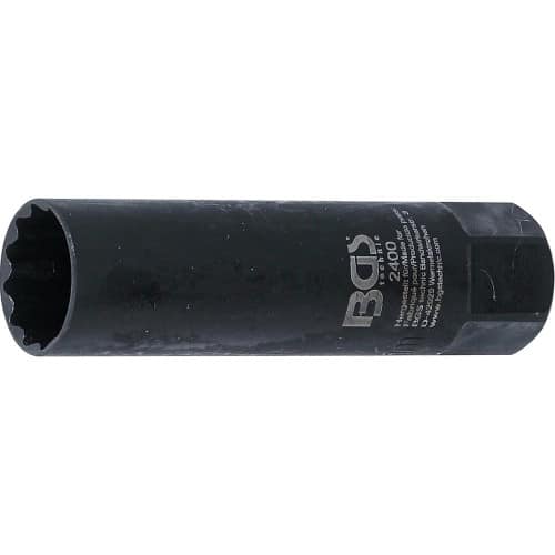 Douille de Bougie Six Pans 10 mm (3/8\) - 14 mm L. - Acier Résistant - Précision et Durabilité - D-Work