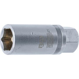 Douille de Bougie Six Pans 12,5 mm (1/2) - 18 mm - Acier Résistant - Utilisation Mécanique Précise - D-Work