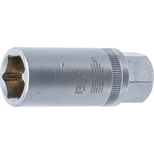 Douille de Bougie Six Pans 12,5 mm (1/2 ) - 18 mm - Acier Résistant - Utilisation Mécanique Précise - BGS
