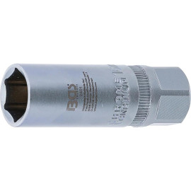 Douille de Bougie Six Pans 12,5 mm (1/2 ) - 16 mm - Acier, Résistante et Précise - - BGS