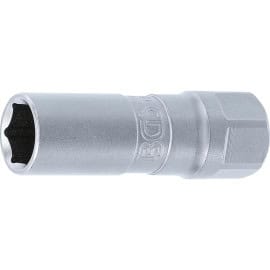 Douille de Bougie Six Pans 12,5 mm (1/2 ) - 14 mm - Acier, Résistante et Précise - BGS