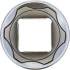 Douille pour Clé Super Lock 12,5 mm (1/2) - 21 mm - Acier Résistant - Précision et Durabilité - D-Work