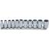 Jeu de Douilles Six Pans 1/4 11 pcs - Acier Résistant - Précision et Polyvalence, Pro - D-Work