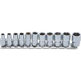 Jeu de Douilles Six Pans 1/4 11 Pièces - Acier Résistant - Précision et Polyvalence - BGS